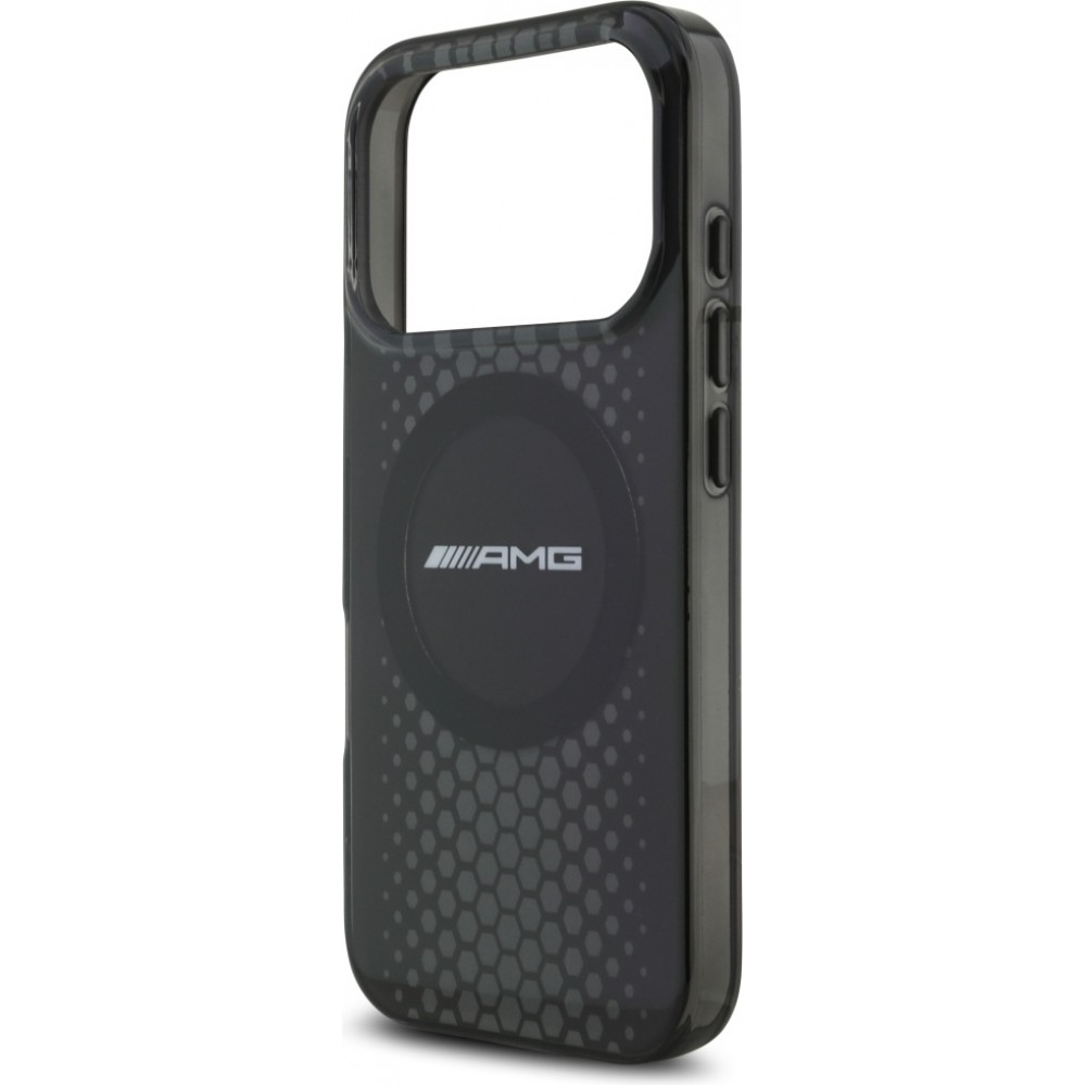 iPhone 17 Pro Case Hülle - AMG MagSafe Schutz Elegant Transparent Doppelschicht Grafiken - Schwarz