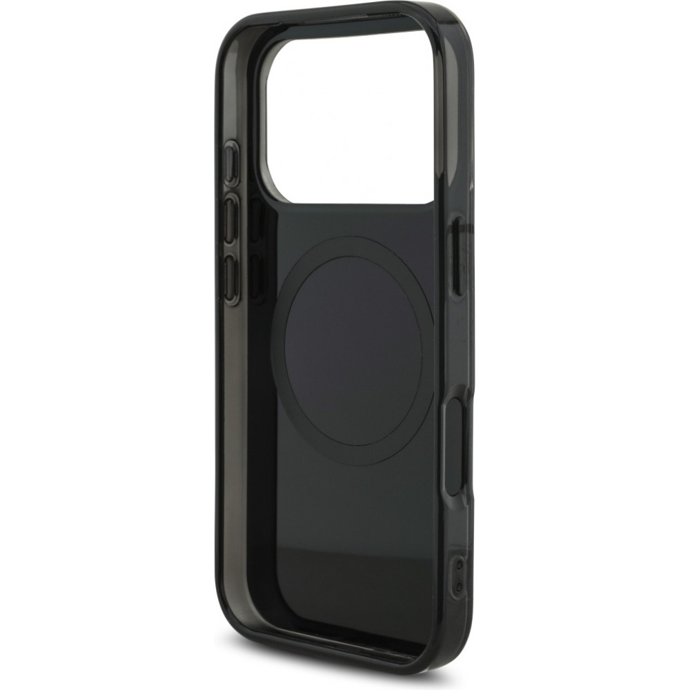 iPhone 17 Pro Case Hülle - AMG MagSafe Schutz Elegant Transparent Doppelschicht Grafiken - Schwarz