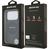 iPhone 17 Pro Case Hülle - AMG MagSafe Schutz Elegant Transparent Doppelschicht Grafiken - Schwarz
