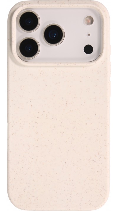 iPhone 17 Pro Max Case Hülle - Bio Eco-Friendly biologisch Kompostierbar ökologisch - Weiss