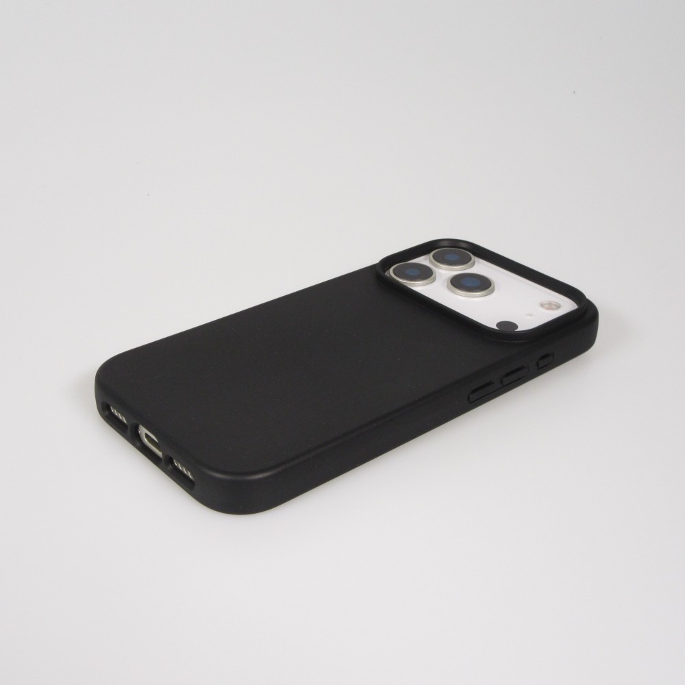 Coque iPhone 17 Pro - Bio Eco-Friendly biodégradable écologique nature - Noir