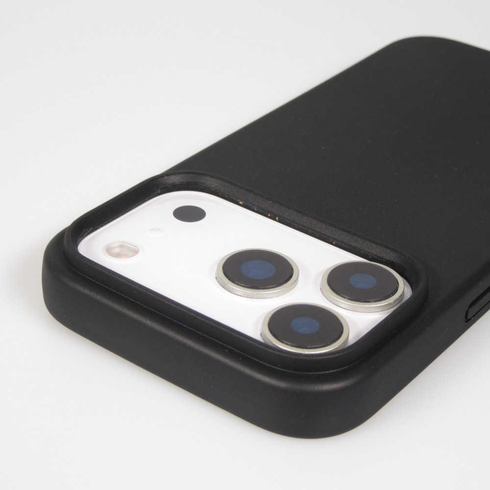 Coque iPhone 17 Pro - Bio Eco-Friendly biodégradable écologique nature - Noir