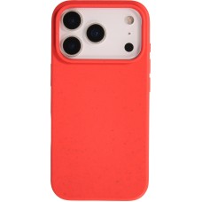 Coque iPhone 17 Pro - Bio Eco-Friendly biodégradable écologique nature - Rouge