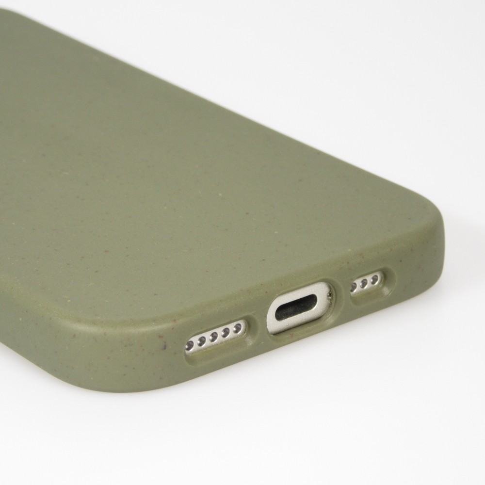 Coque iPhone 17 Pro - Bio Eco-Friendly biodégradable écologique nature - Vert foncé