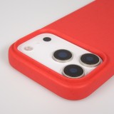 Coque iPhone 17 Pro Max - Bio Eco-Friendly nature avec cordon collier - Rouge