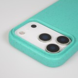 Coque iPhone 17 Pro Max - Bio Eco-Friendly nature avec cordon collier - Turquoise