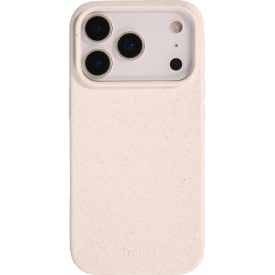 Coque iPhone 17 Pro - Bioka biodégradable et compostable Eco-Friendly - Blanc