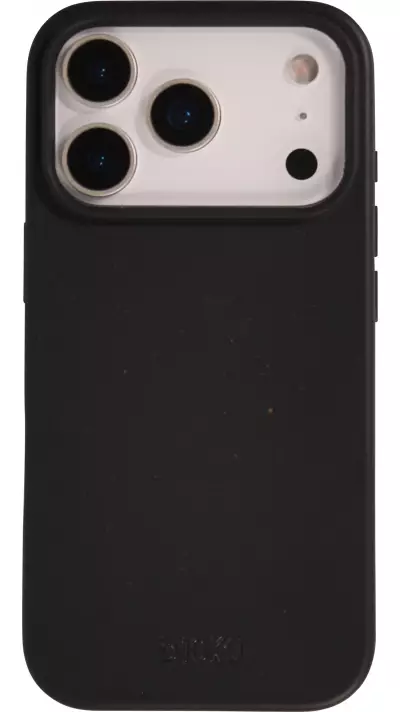 Coque iPhone 17 Pro - Bioka biodégradable et compostable Eco-Friendly - Noir