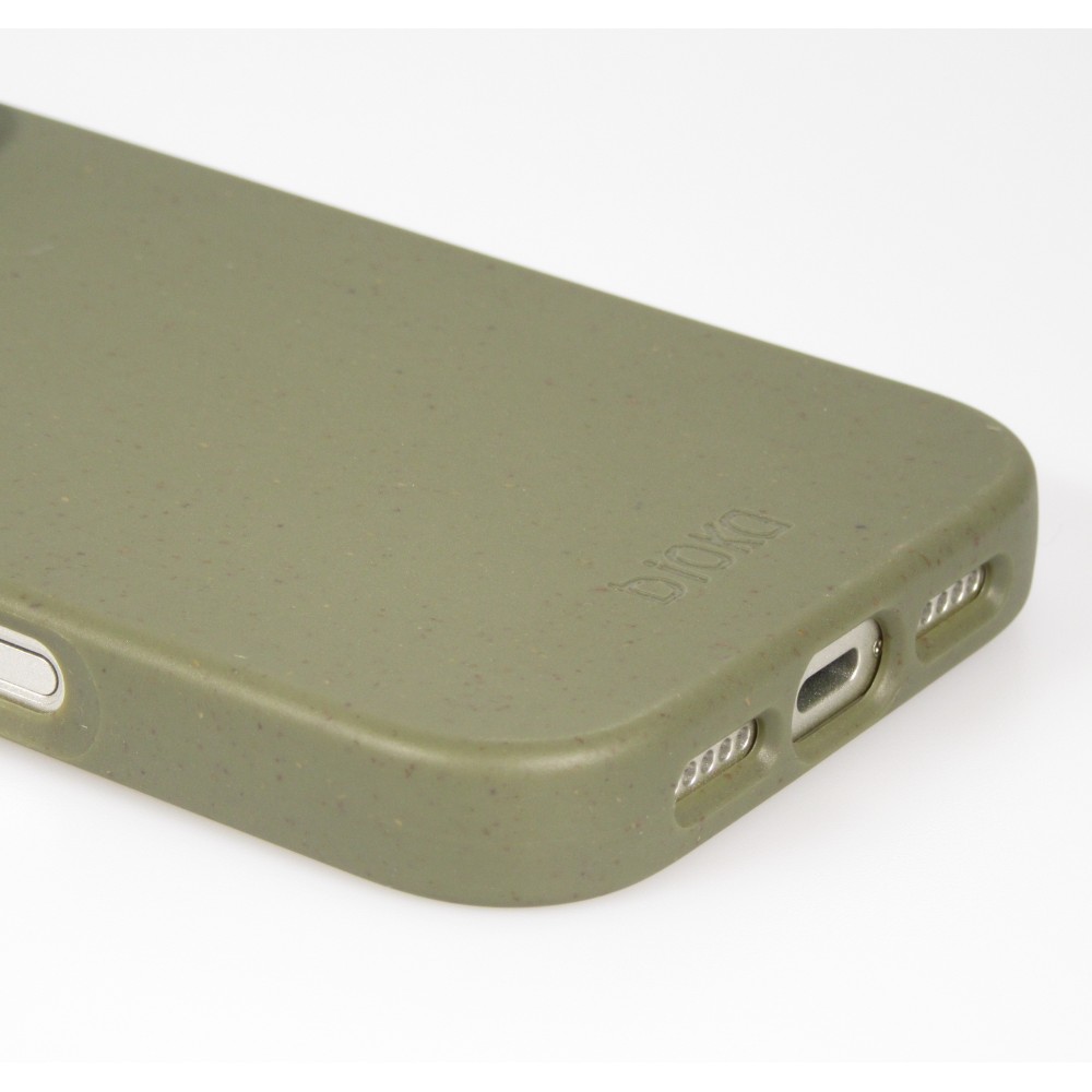 Coque iPhone 17 Pro - Bioka biodégradable et compostable Eco-Friendly - Vert foncé