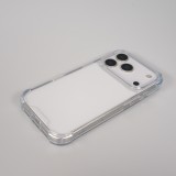 iPhone 17 Pro Max Case Hülle - Bumper Glass TPU Anti-Schock mit Acryl - Transparent