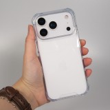iPhone 17 Pro Max Case Hülle - Bumper Glass TPU Anti-Schock mit Acryl - Transparent