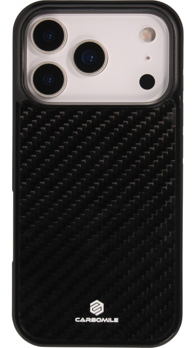 Coque iPhone 17 Pro Max - Carbomile fibre de carbone (compatible MagSafe)
