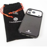 Coque iPhone 17 Pro - Carbomile fibre de carbone (compatible MagSafe)