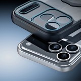 Coque iPhone 17 Pro - Dux Ducis Aimo Mag Series avec support et anneau magnétique  - Noir