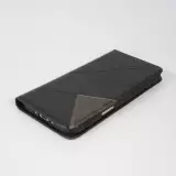Coque iPhone 17 Pro - Flip Géometrique - Noir