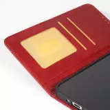 Coque iPhone 17 Pro - Flip Géometrique - Rouge