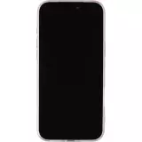 Coque iPhone 18 Pro Max / 17 Pro Max - Gel petit coeur transparent - Blanc