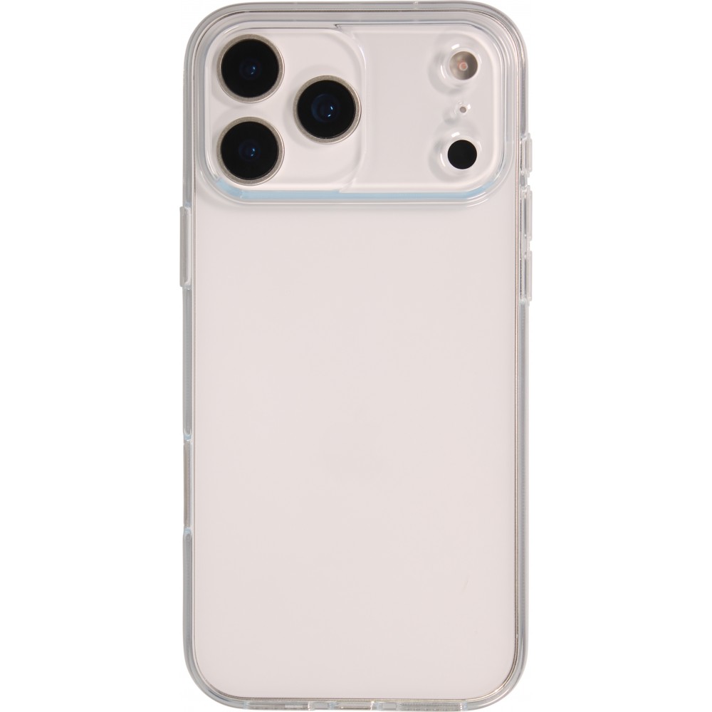 iPhone 17 Pro Max Case Hülle - Gummi Transparent Silikon Gel Simple Super Clear flexibel