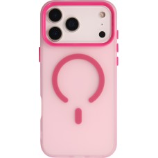 iPhone 17 Pro Max Case Hülle - Jelly Color MagSafe - Semi-transparent Rosa - Rosa