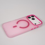 iPhone 17 Pro Max Case Hülle - Jelly Color MagSafe - Semi-transparent Rosa - Rosa