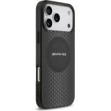 Coque iPhone 17 Pro Max - AMG Double Layer graphiques transparent MagSafe protection élégante - Noir