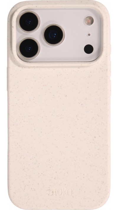 Coque iPhone 17 Pro Max - Bioka biodégradable et compostable Eco-Friendly - Blanc Coque iPhone 17 Pro Max - Bioka biodégradable et compostable Eco-Friendly - Blanc