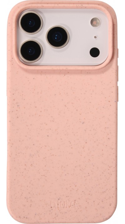 Coque iPhone 17 Pro Max - Bioka biodégradable et compostable Eco-Friendly - Rose Coque iPhone 17 Pro Max - Bioka biodégradable et compostable Eco-Friendly - Rose