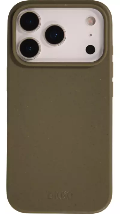 Coque iPhone 17 Pro Max - Bioka biodégradable et compostable Eco-Friendly - Vert foncé