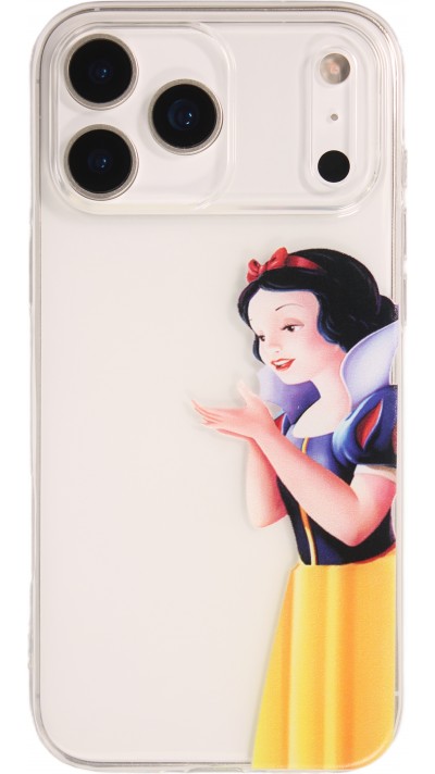 iPhone 17 Pro Max Case Hülle - Gummi cartoon Schneewittchen