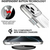 Hülle iPhone 17 Pro Max - MagSafe kompatibel Gummi transparent TPU Silikon
