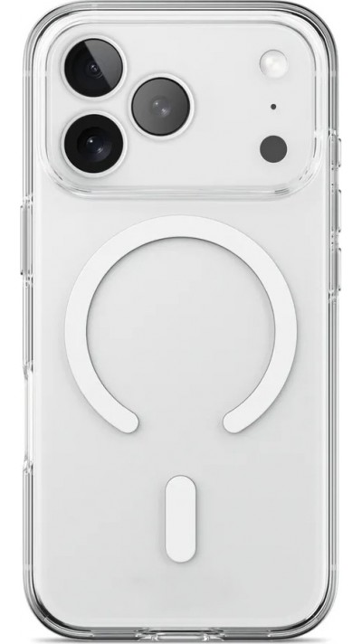 Hülle iPhone 17 Pro Max - MagSafe kompatibel Gummi transparent TPU Silikon