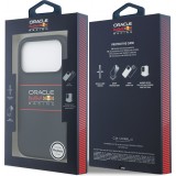 Coque iPhone 17 Pro Max - Red Bull Silicone Horizontal Centered Logo MagSafe - Bleu