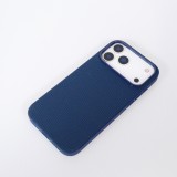 iPhone 17 Pro Max Case H&uuml;lle - MagSafe-kompatibles Premium-Technikgewebe mit eleganter Schutzh&uuml;lle - Blau