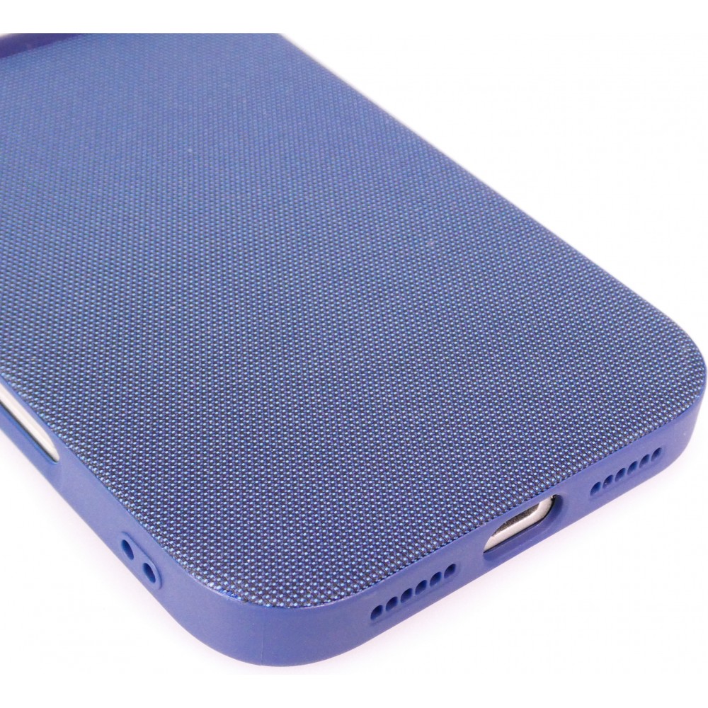 iPhone 17 Pro Max Case H&uuml;lle - MagSafe-kompatibles Premium-Technikgewebe mit eleganter Schutzh&uuml;lle - Blau