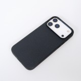 iPhone 17 Pro Max Case H&uuml;lle - MagSafe-kompatibles Premium-Technikgewebe mit eleganter Schutzh&uuml;lle - Schwarz