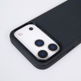 iPhone 17 Pro Max Case H&uuml;lle - MagSafe-kompatibles Premium-Technikgewebe mit eleganter Schutzh&uuml;lle - Schwarz