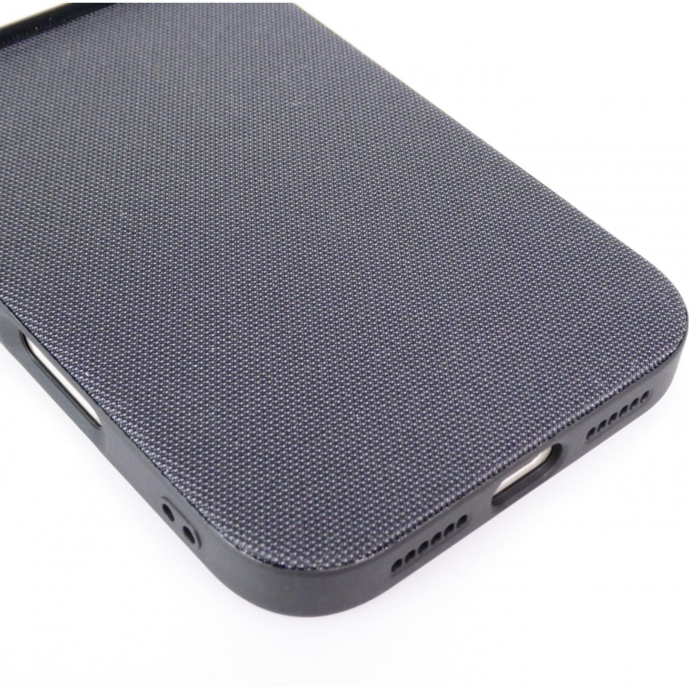 iPhone 17 Pro Max Case H&uuml;lle - MagSafe-kompatibles Premium-Technikgewebe mit eleganter Schutzh&uuml;lle - Schwarz
