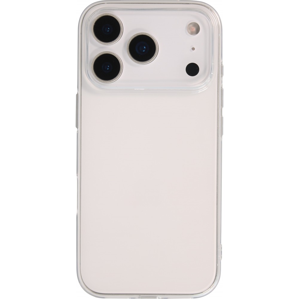 Coque iPhone 17 Pro Max - Ultra-thin Gel transparent Silicone Super fine et flexible
