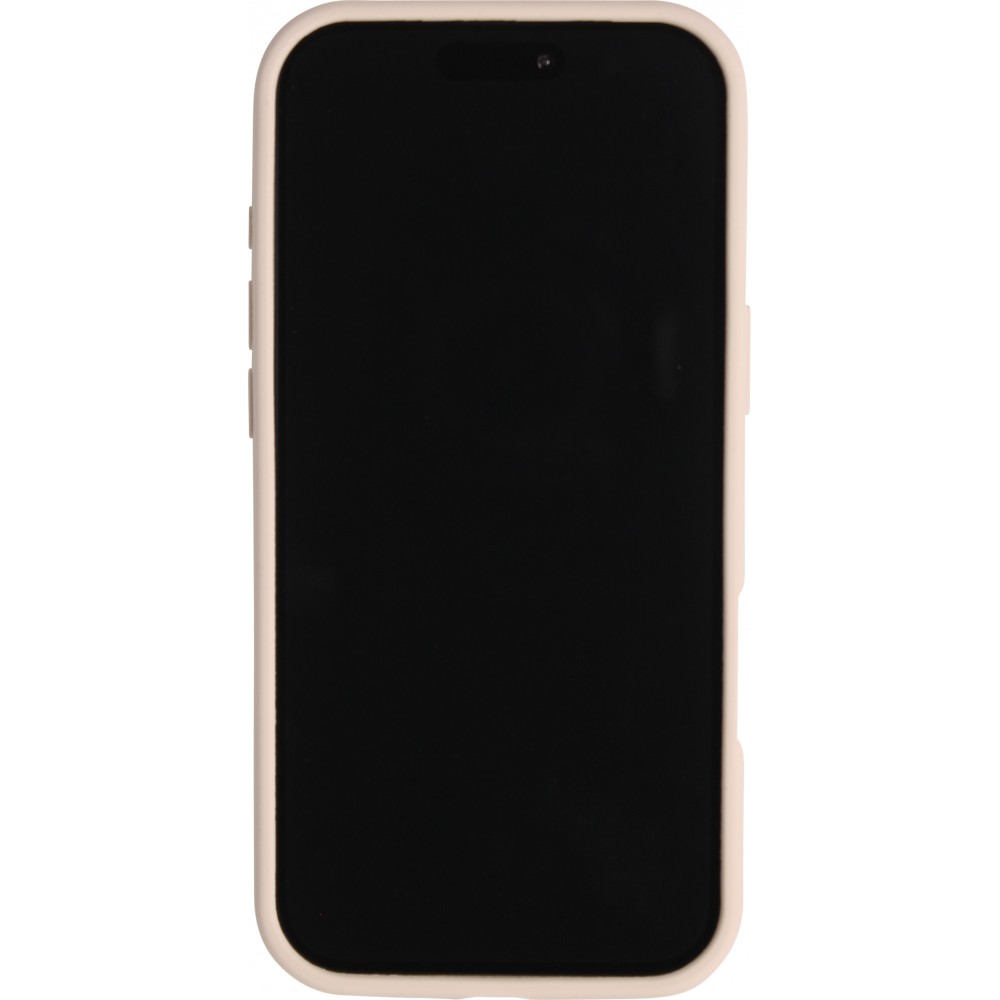 Coque iPhone 17 Pro - Soft touch - Beige