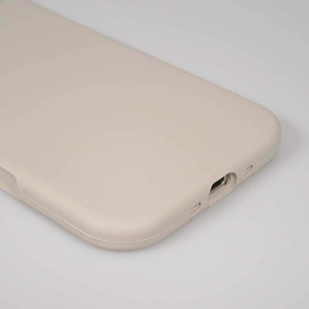 Coque iPhone 17 Pro - Soft touch - Beige