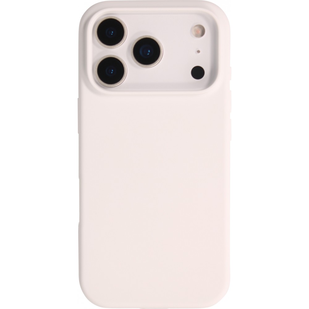 Coque iPhone 17 Pro - Soft Touch - Blanc