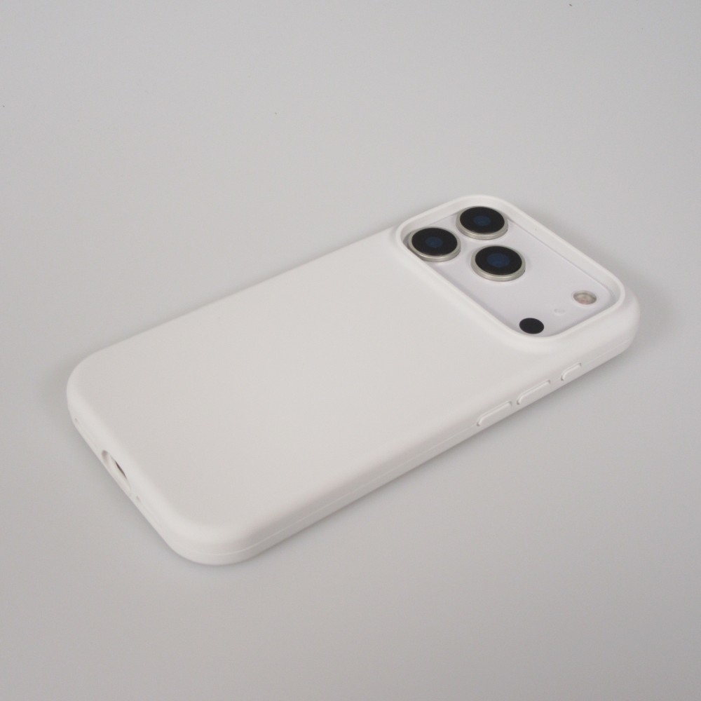 Coque iPhone 17 Pro - Soft Touch - Blanc