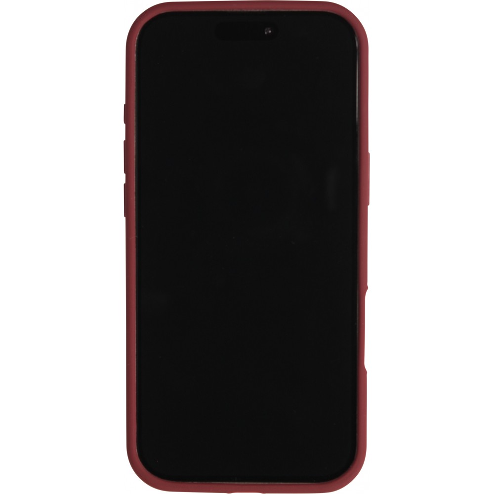 Coque iPhone 17 Pro - Soft Touch - Bordeaux