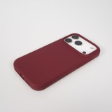 Coque iPhone 17 Pro - Soft Touch - Bordeaux