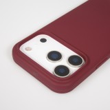Coque iPhone 17 Pro - Soft Touch - Bordeaux