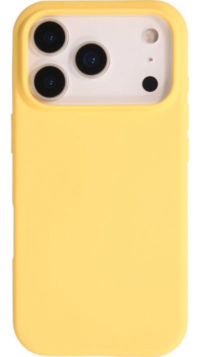 iPhone 17 Pro Max Case Hülle - Soft Touch - Gelb