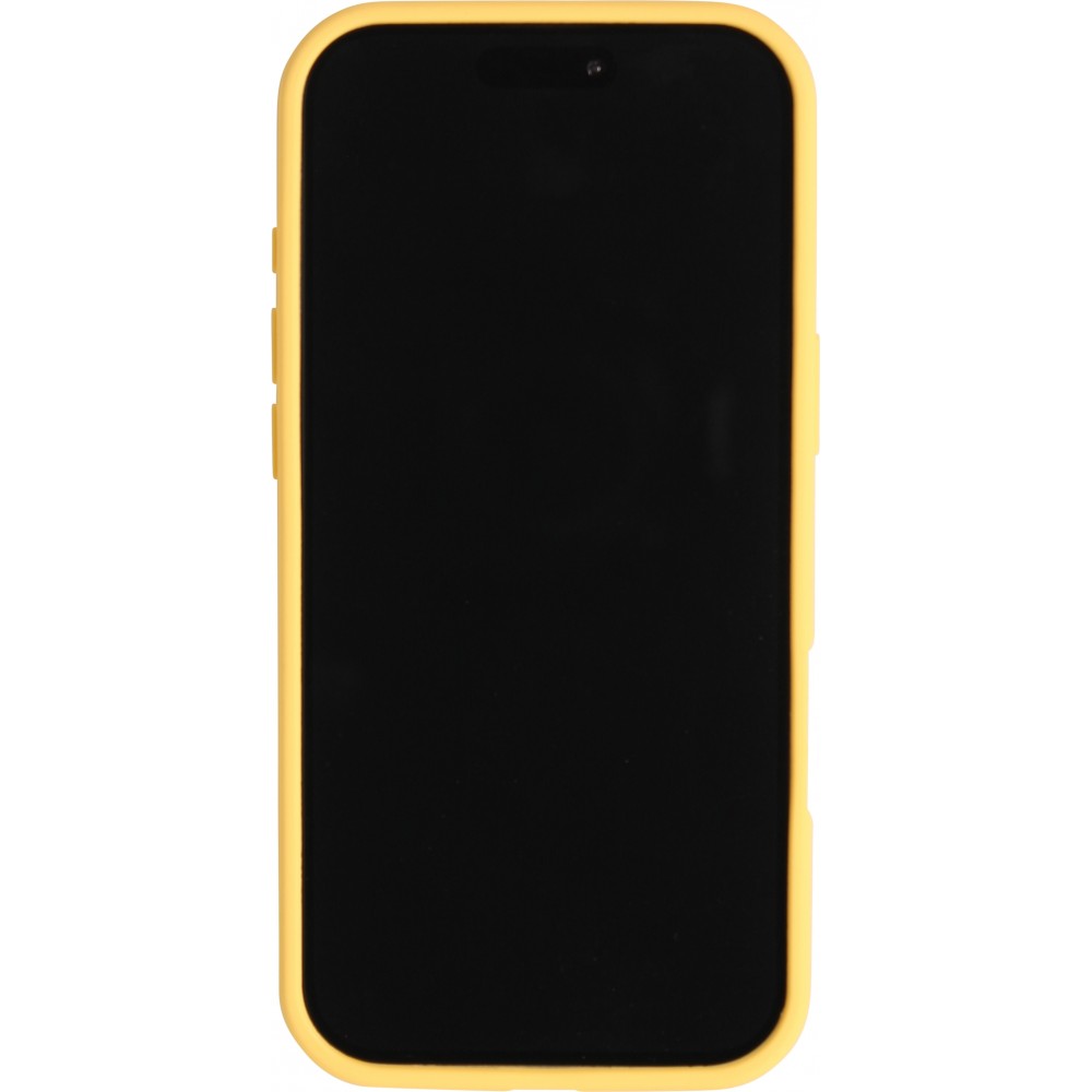 Coque iPhone 17 Pro - Soft Touch - Jaune