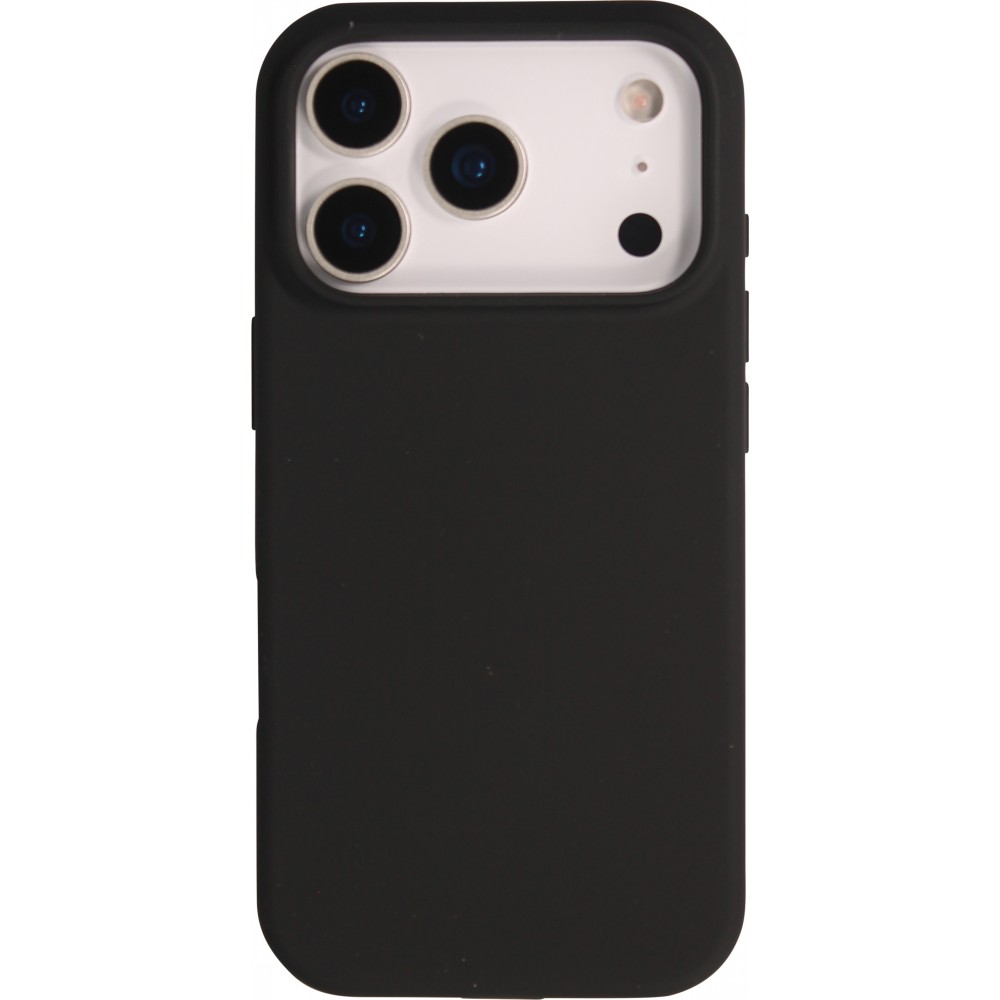 Coque iPhone 17 Pro - Soft Touch - Noir