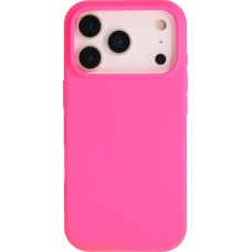 Coque iPhone 17 Pro - Soft Touch - Rose foncé