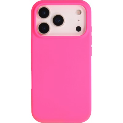 Coque iPhone 17 Pro - Soft Touch - Rose foncé